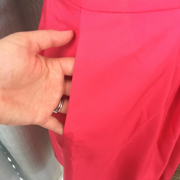 🎁🦃YIGE hot pink Pleated Flare Skirt - Picture 2 of 7